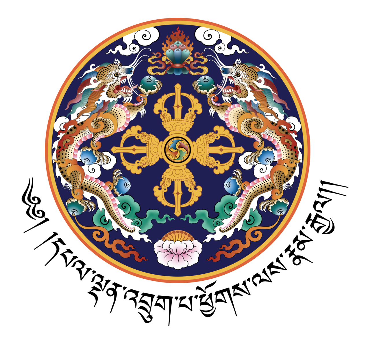 Royal Government of Bhutan emblem
